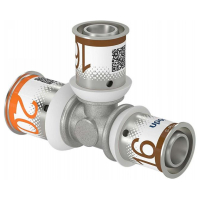 Uponor T-Stück S-Press PLUS 20x16x16mm, 1070567, 10...
