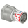Uponor Übergangsmuffe S-Press PLUS 25mm x 1"IG, 1070520, 5 Stück