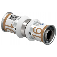 Uponor Kupplung S-Press PLUS 16x16mm, 1070547, 20 Stück