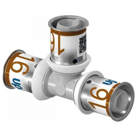Uponor S-Press PLUS-T-Stück, 16x16x16 mm, 1039944,...