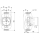 GRUNDFOS ALPHA1 25-60 180 mm Modell B