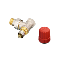 Danfoss Thermostatventil Unterteil 1/2 Eck, 013G0033