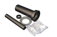 GEBERIT Anschlussset für Wand-WC PE d90/45 L:30 cm...