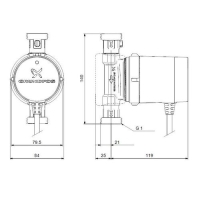 GRUNDFOS COMFORT 15-14 BX PM Einbaulänge 80/140 mm