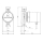 GRUNDFOS COMFORT 15-14 BX PM Einbaulänge 80/140 mm