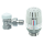 HEIMEIER Thermostatventil-Set 1/2 V-Exact II Eck bestehend aus: Thermostatkopf K 6000-09.500